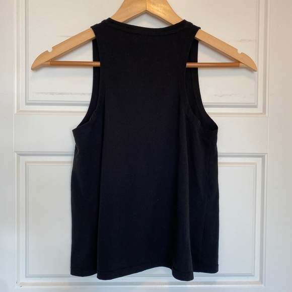 Kyodan Crew Neck Sleeveless Tank Top - Black - Picture 5 of 6